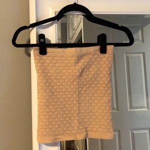 Free People peach tube top